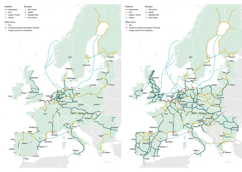 European Hydrogen Backbone - update | Energy Central