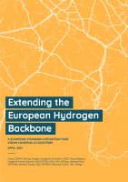 Extending the European Hydrogen Backbone, April 2021