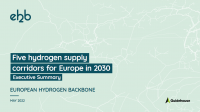 Five Hydrogen Corridors for Europe - Executive Summary, May 2022